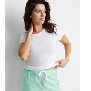 State of Day Women's Cotton Blend Short-Sleeve Sleep Tee  NWT